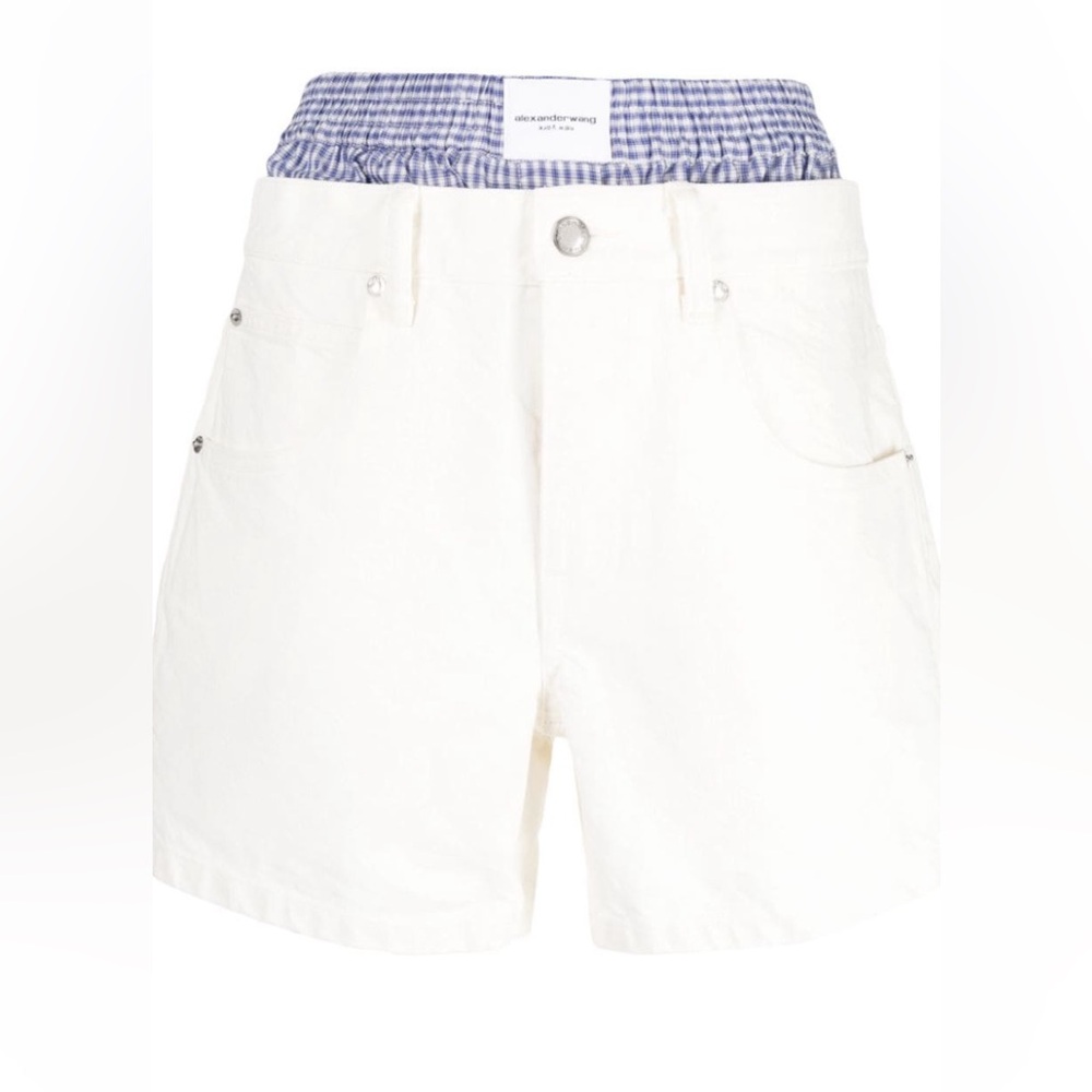 Alexander wang white shorts